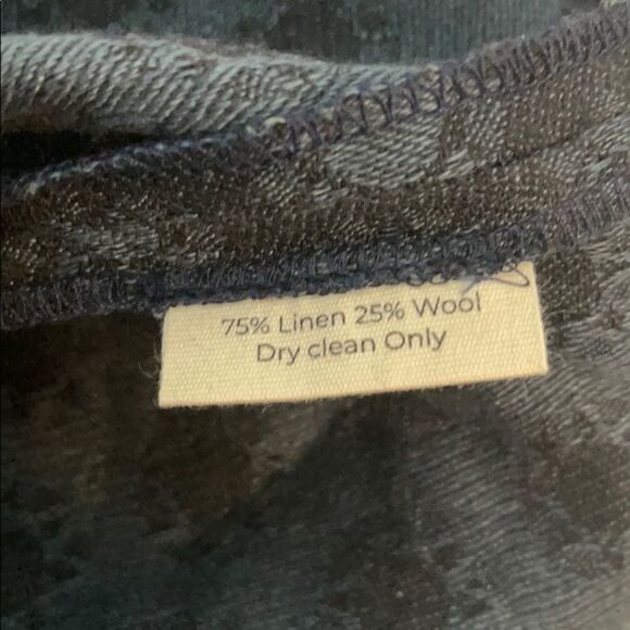 SOUTH STREET LINEN Wide-Leg Crop Pant Linen Wool - Picture 10 of 11